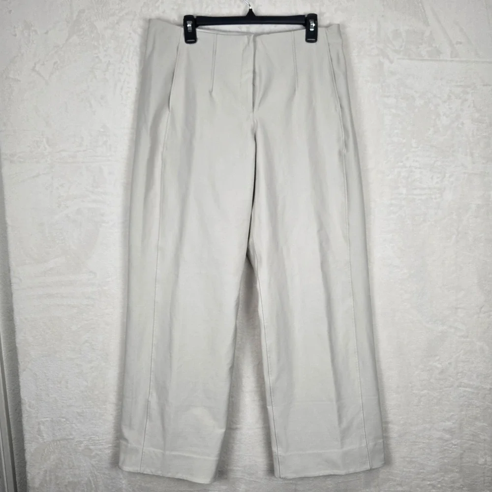 Lululemon Utilitech Relaxed-Fit Mid-Rise Trouser Bone White W5FWYS women's 14
